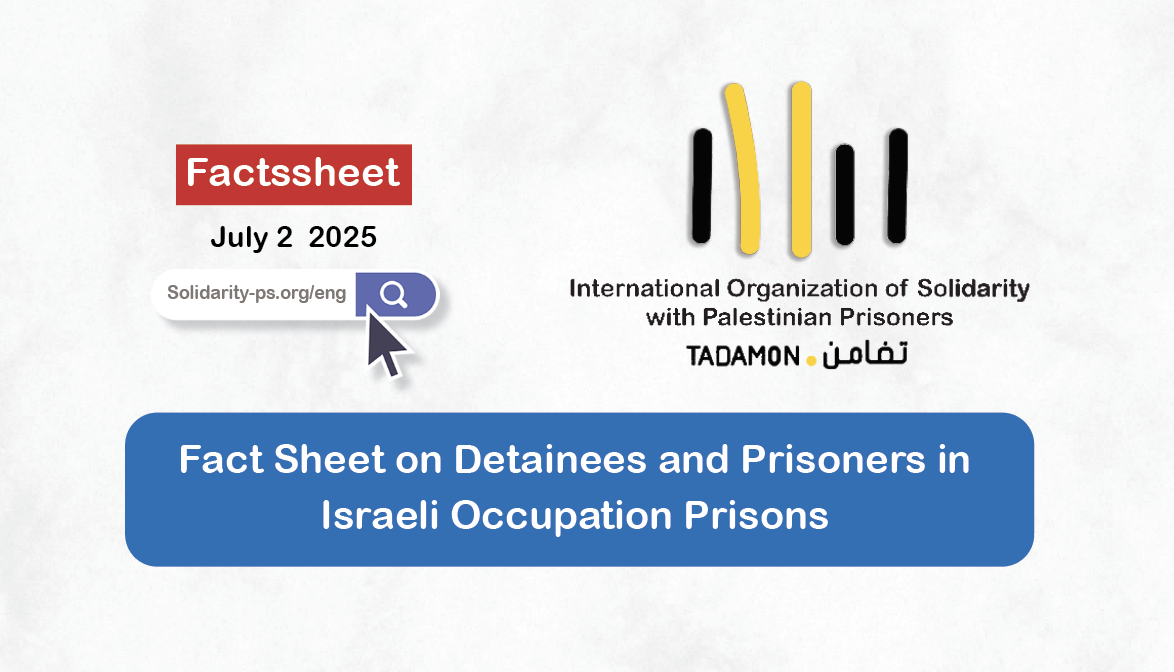 Fact Sheet on Detainees and Prisoners in Israeli Occupation Prisons / JULY 2025
